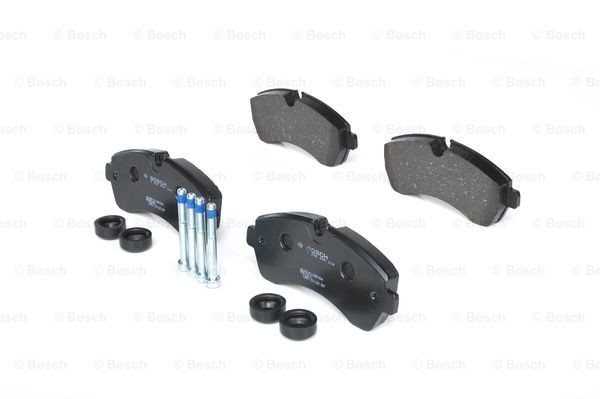 0986494194 Disc brake pads BOSCH E1 90R-011198/004 review and test