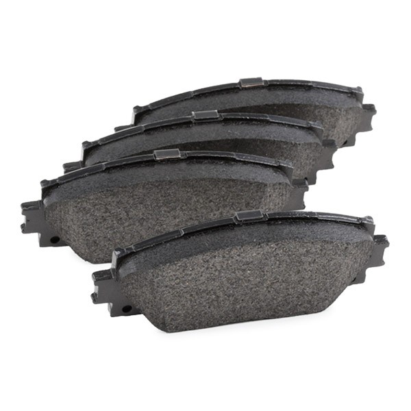 BOSCH 24347 Disc pads Low-Metallic, with anti-squeak plate