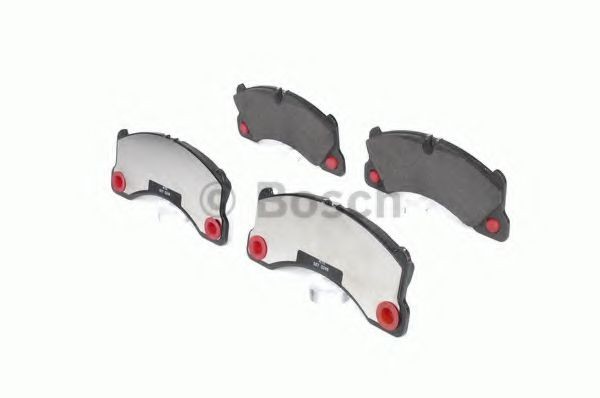 0986494206 Disc brake pads BOSCH E1 90R-011076/1638 review and test
