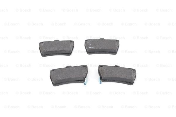 0986494350 Disc brake pads BOSCH E1 90R - 011078/1375 review and test