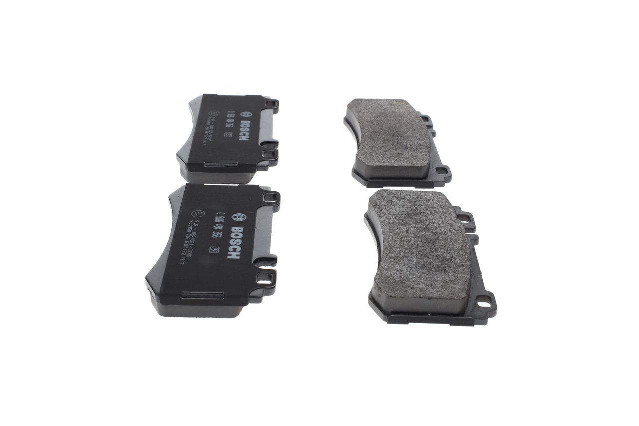 0986494356 Disc brake pads BOSCH E9 90R-02A1081/0705 review and test