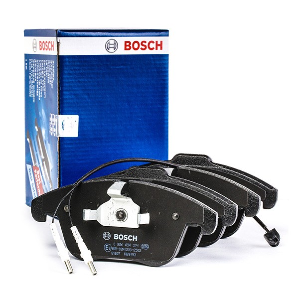 0986494371 Disc brake pads BOSCH E9 90R - 02A1080/1682 review and test