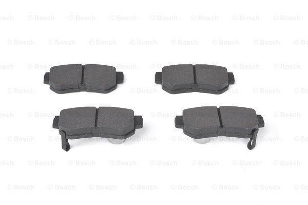 0986494417 Disc brake pads BOSCH E1 90R-011078/1630 review and test