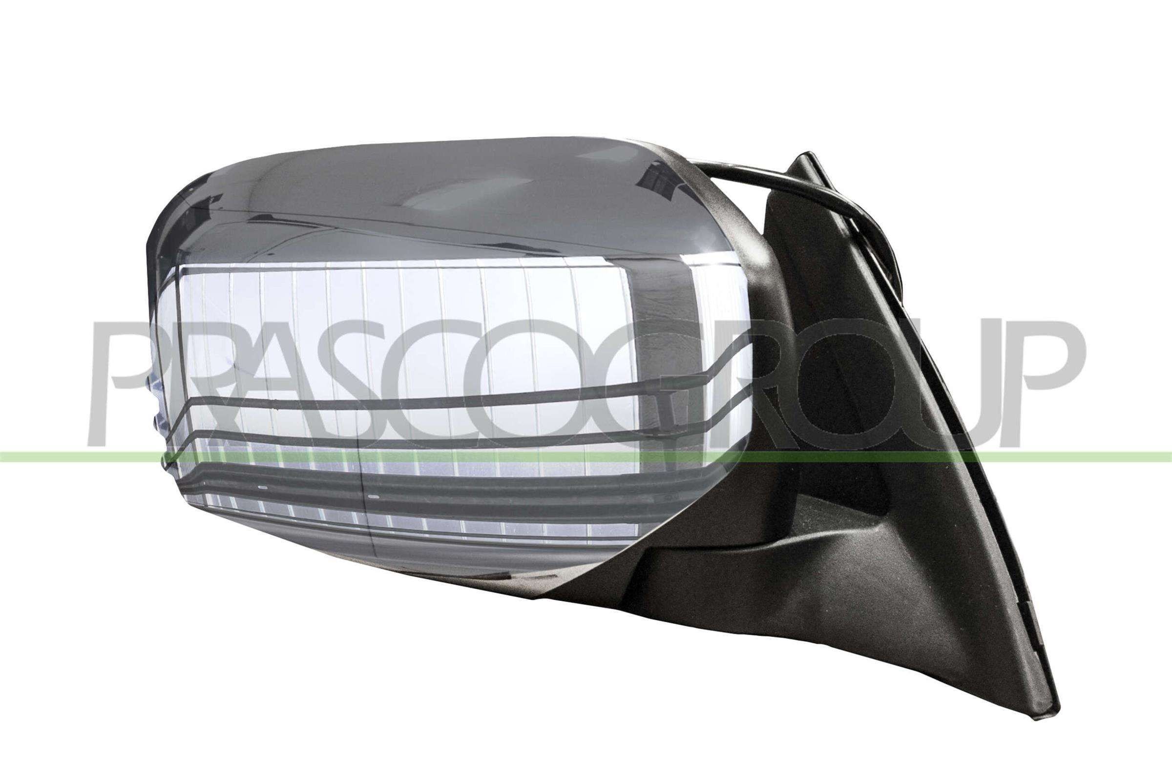 PRASCO Right, chrome/black, Electric, Convex Side mirror MB8227205 buy
