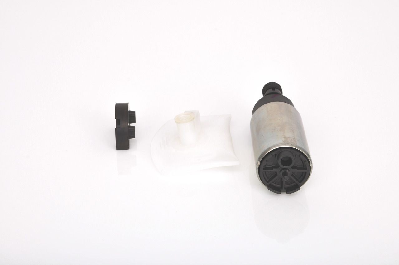 0986580908 Fuel pump 66160 BOSCH Electric, with attachment material, with connector parts