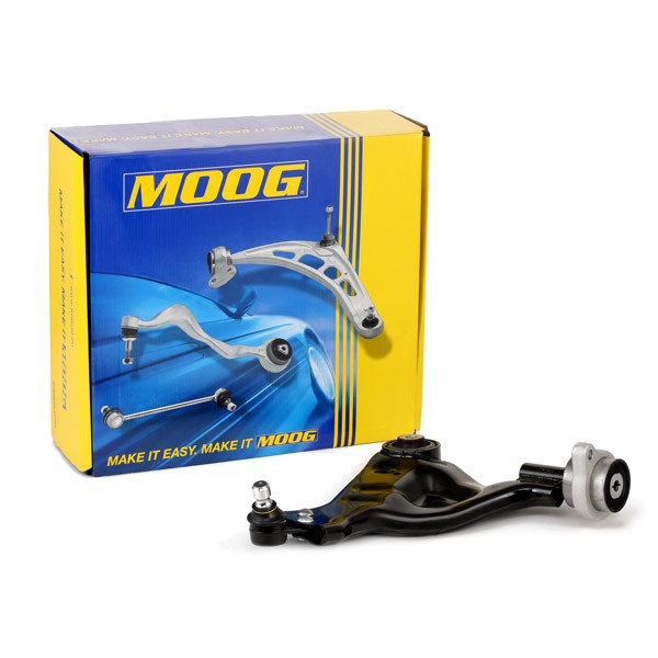 MOOG ME-WP-14046 Suspension arm with rubber mount, Lower, Front Axle Right, Control Arm