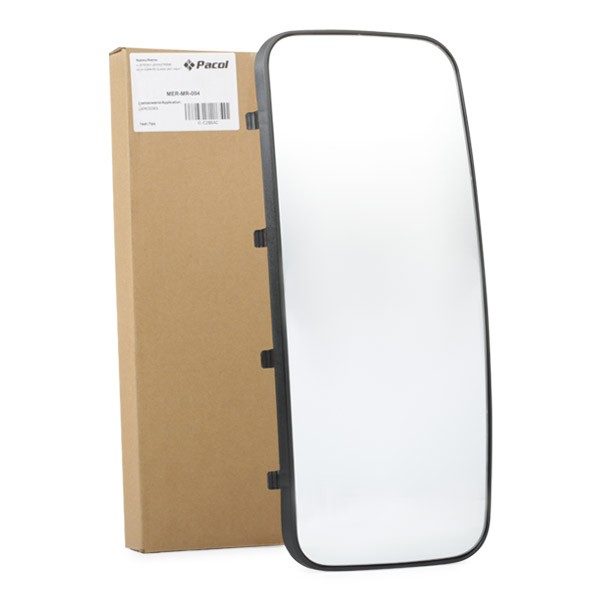 PACOL Rear view mirror glass left and right MERCEDES-BENZ C-Class Saloon (W205) new MER-MR-004