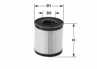 CLEAN FILTER MG1601 Fuel filter 6110900152