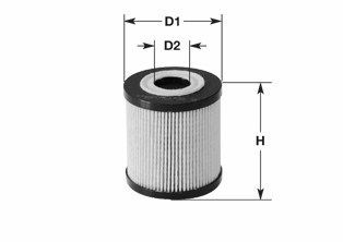 CLEAN FILTER MG1657 Fuel filter 000-090-15-51