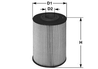 CLEAN FILTER MG1663 Fuel filter 8 621 645