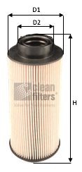CLEAN FILTER MG3610 Fuel filter 1873 018