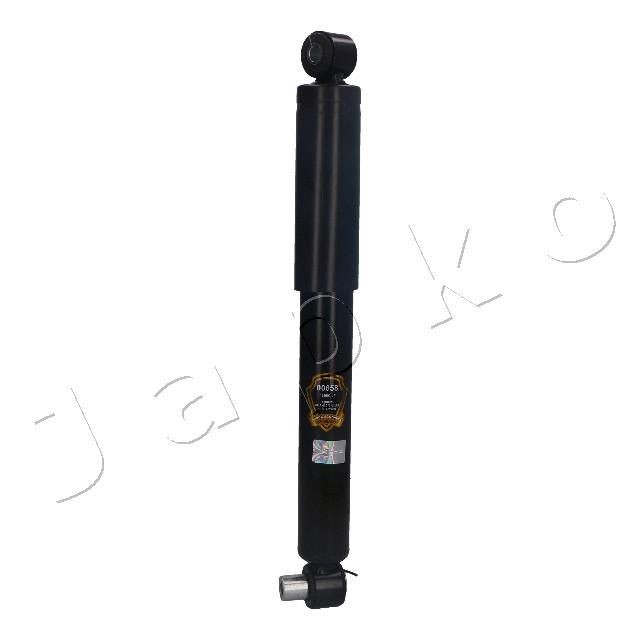 JAPKO MJ00658 Shock absorber Rear Axle, Gas Pressure, Damper with Rebound Spring, Top eye