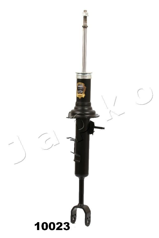 JAPKO MJ10023 Shock absorber Front Axle Left, Gas Pressure, Twin-Tube, Spring-bearing Damper, Top pin