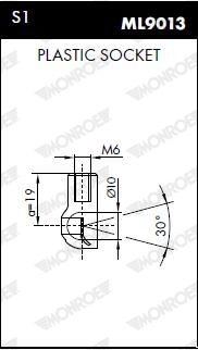 ML5826 MONROE Amortiguador de maletero 625N, 520 mm ▷ AUTODOC precio y  opinión