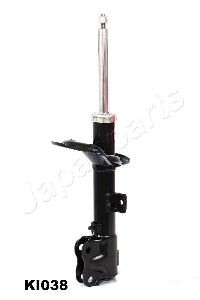 JAPANPARTS MM-KI038 Shock absorber Front Axle Left, Gas Pressure, Twin-Tube, Suspension Strut, Top pin
