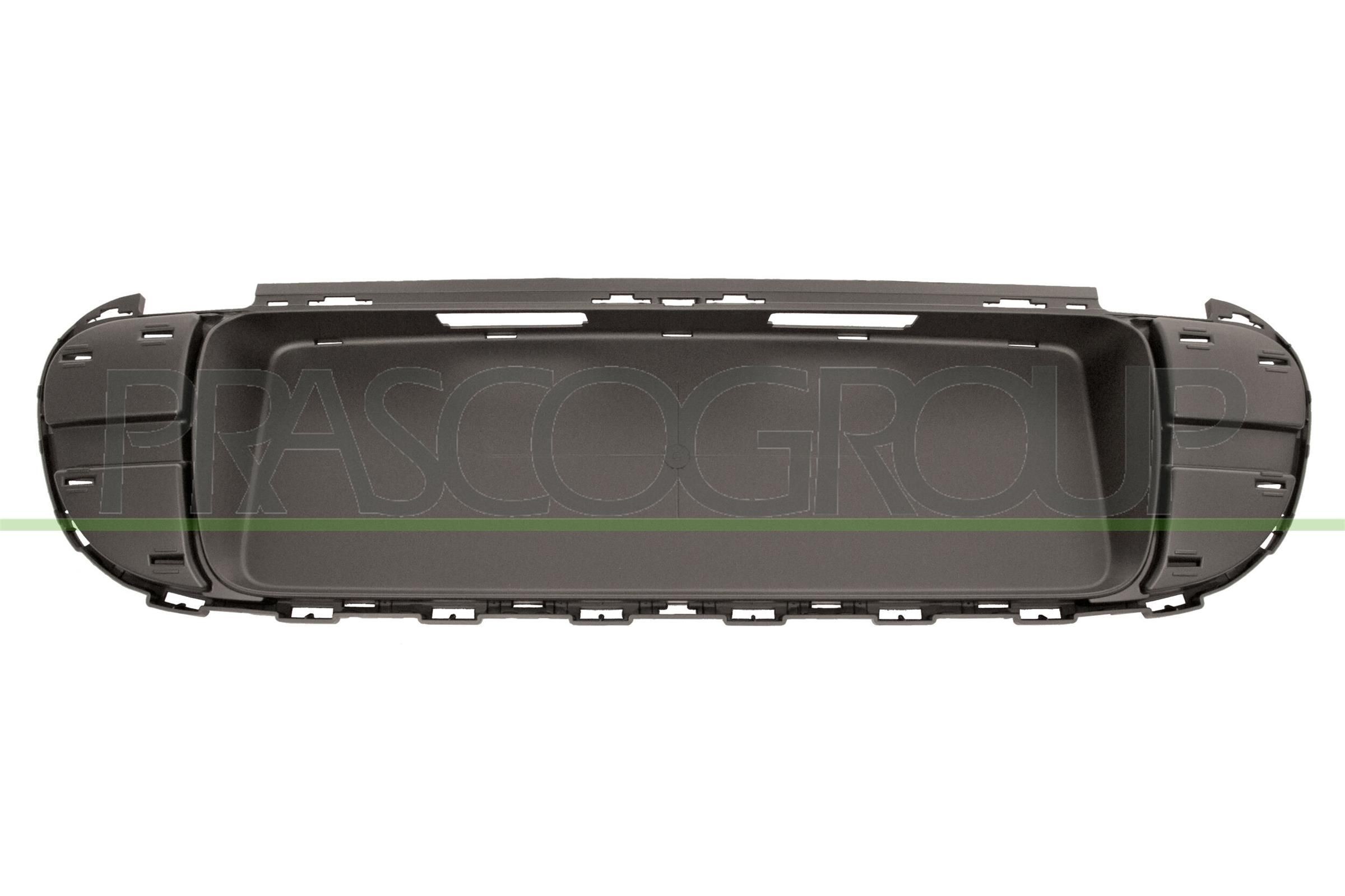 Licence plate holder / bracket PRASCO Rear, black, frameless - MN7022150