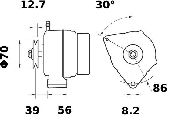 MAHLE ORIGINAL Starter motors MS 285