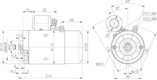MS97 Starter motor IS1121 MAHLE ORIGINAL 12V, 2,0kW, Number of Teeth: 10, Ø 82,5 mm