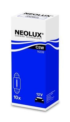 N239 Bulb, licence plate light N239 NEOLUX® 12V 5W, C5W, SV8.5-8