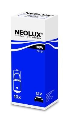 N434 Bulb, indicator N434 NEOLUX® 12V 6W, H6W