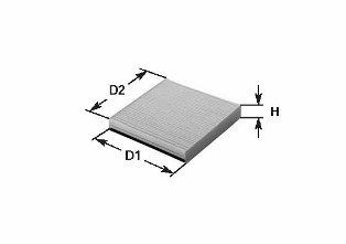 NC2361 Air con filter NC2361 CLEAN FILTER Filter Insert x 35 mm