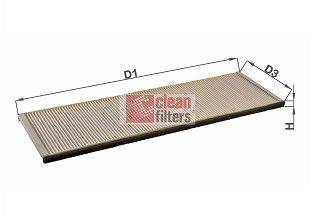 Original CLEAN FILTER AC filter NC2362 for BMW 5 Series