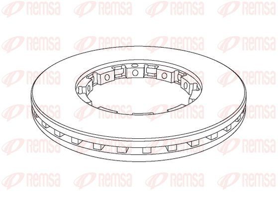 1143.20 KAWE Front Axle, Rear Axle, 432x45mm, Vented Ø: 432mm, Brake Disc Thickness: 45mm Brake rotor NCA1143.20 buy