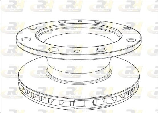 NSX101420 ROADHOUSE Front Axle, Rear Axle, 322x30mm, 8, 8x20, Vented Ø: 322mm, Num. of holes: 8, Brake Disc Thickness: 30mm Brake rotor NSX1014.20 buy