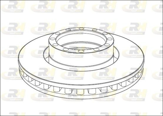 ROADHOUSE NSX1015.20 Bremsscheibe für IVECO EuroStar LKW in Original Qualität