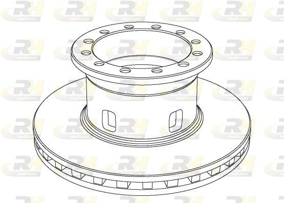 ROADHOUSE NSX1020.20 Bremsscheibe für DAF F 1000 LKW in Original Qualität