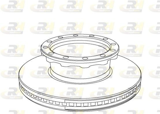 ROADHOUSE NSX1029.20 Bremsscheibe für IVECO EuroStar LKW in Original Qualität