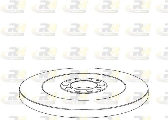 ROADHOUSE NSX1031.10 Bremsscheibe für MERCEDES-BENZ UNIMOG LKW in Original Qualität