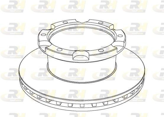 ROADHOUSE NSX1036.20 Bremsscheibe für VOLVO FLC LKW in Original Qualität