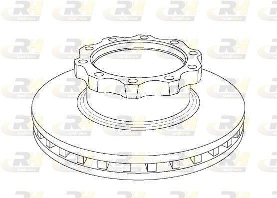 ROADHOUSE NSX1042.20 Bremsscheibe für MAN M 2000 M LKW in Original Qualität