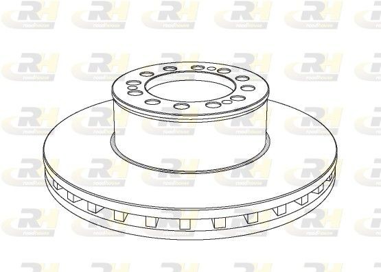 NSX104620 ROADHOUSE Front Axle, Rear Axle, 432x45mm, 12, 12x19, Vented Ø: 432mm, Num. of holes: 12, Brake Disc Thickness: 45mm Brake rotor NSX1046.20 buy