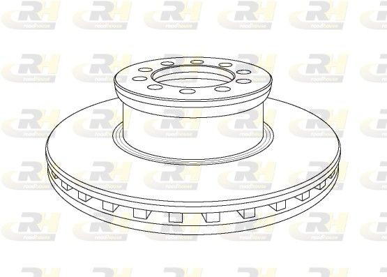 ROADHOUSE NSX1053.20 Bremsscheibe für MERCEDES-BENZ ATEGO LKW in Original Qualität