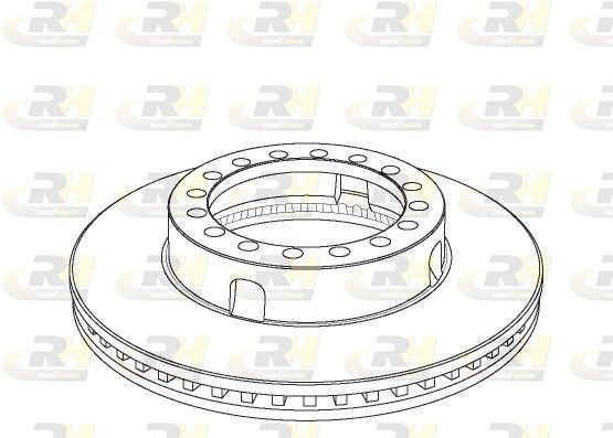 ROADHOUSE NSX1072.20 Bremsscheibe für RENAULT TRUCKS R LKW in Original Qualität
