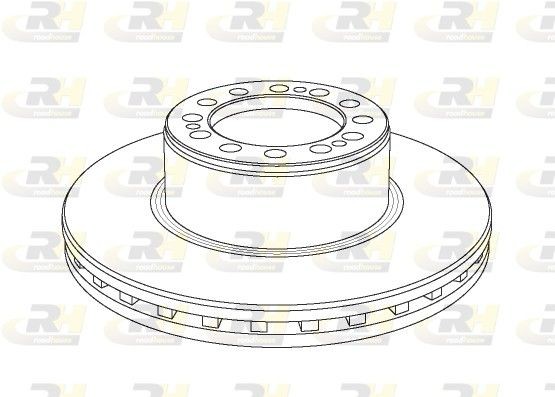 NSX107920 ROADHOUSE Rear Axle, Front Axle, 430, 377x45mm, 12, 12x19, Vented Ø: 430, 377mm, Num. of holes: 12, Brake Disc Thickness: 45mm Brake rotor NSX1079.20 buy