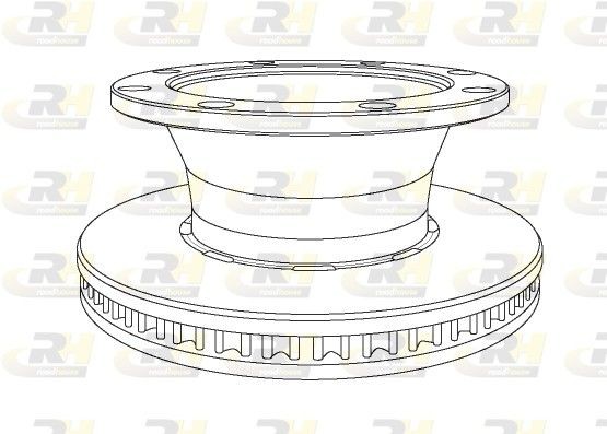 ROADHOUSE NSX1124.20 Bremsscheibe für RENAULT TRUCKS Midlum LKW in Original Qualität