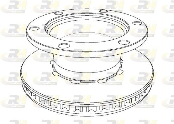 ROADHOUSE NSX1125.20 Bremsscheibe für RENAULT TRUCKS Midlum LKW in Original Qualität