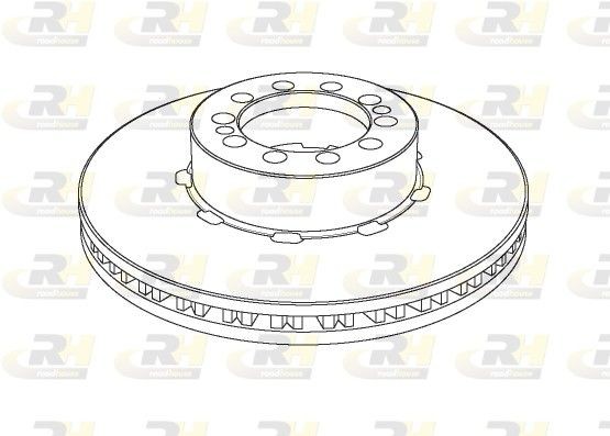 Original NSX1126.20 ROADHOUSE Brake disc set VOLVO