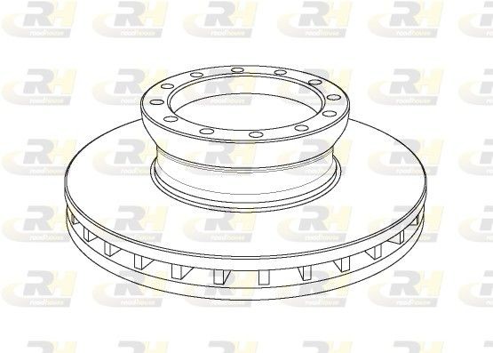 ROADHOUSE NSX1139.20 Bremsscheibe für NISSAN ATLEON LKW in Original Qualität