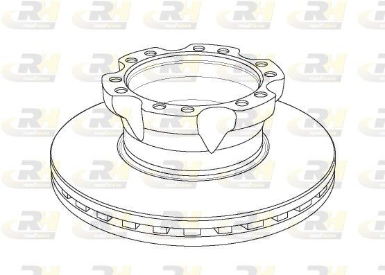 ROADHOUSE NSX1154.20 Bremsscheibe für DAF LF 45 LKW in Original Qualität