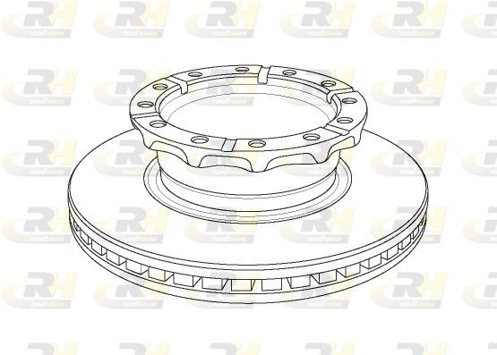 ROADHOUSE NSX1158.20 Bremsscheibe für IVECO EuroTech MP LKW in Original Qualität