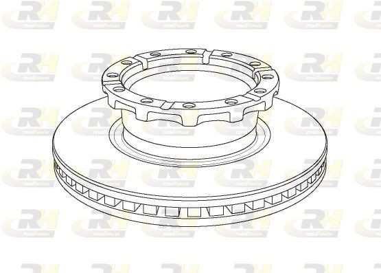 ROADHOUSE NSX1159.20 Bremsscheibe für IVECO Stralis LKW in Original Qualität