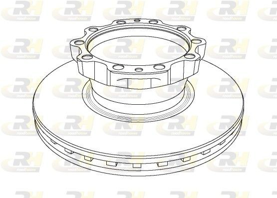 ROADHOUSE NSX1174.20 Bremsscheibe für MAN TGL LKW in Original Qualität