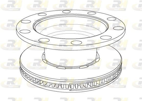 ROADHOUSE NSX1179.20 Bremsscheibe für RENAULT TRUCKS Midlum LKW in Original Qualität