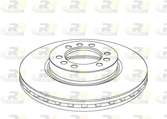 ROADHOUSE NSX1180.20 Brake disc Front Axle, 290x26mm, 9x110, Vented