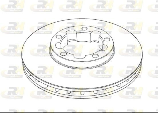 ROADHOUSE NSX1190.20 Brake disc Front Axle, 276x28mm, 5, 5xM12x118, Vented