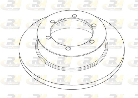 ROADHOUSE NSX1191.10 Bremsscheibe für RENAULT TRUCKS Maxity LKW in Original Qualität